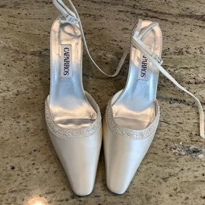 Wedding Season! Caparro Ivory Wedding Shoes, sz. 8.5